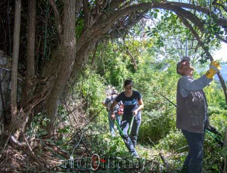 Pulitura e segnatura dell’E1 nell’Appennino